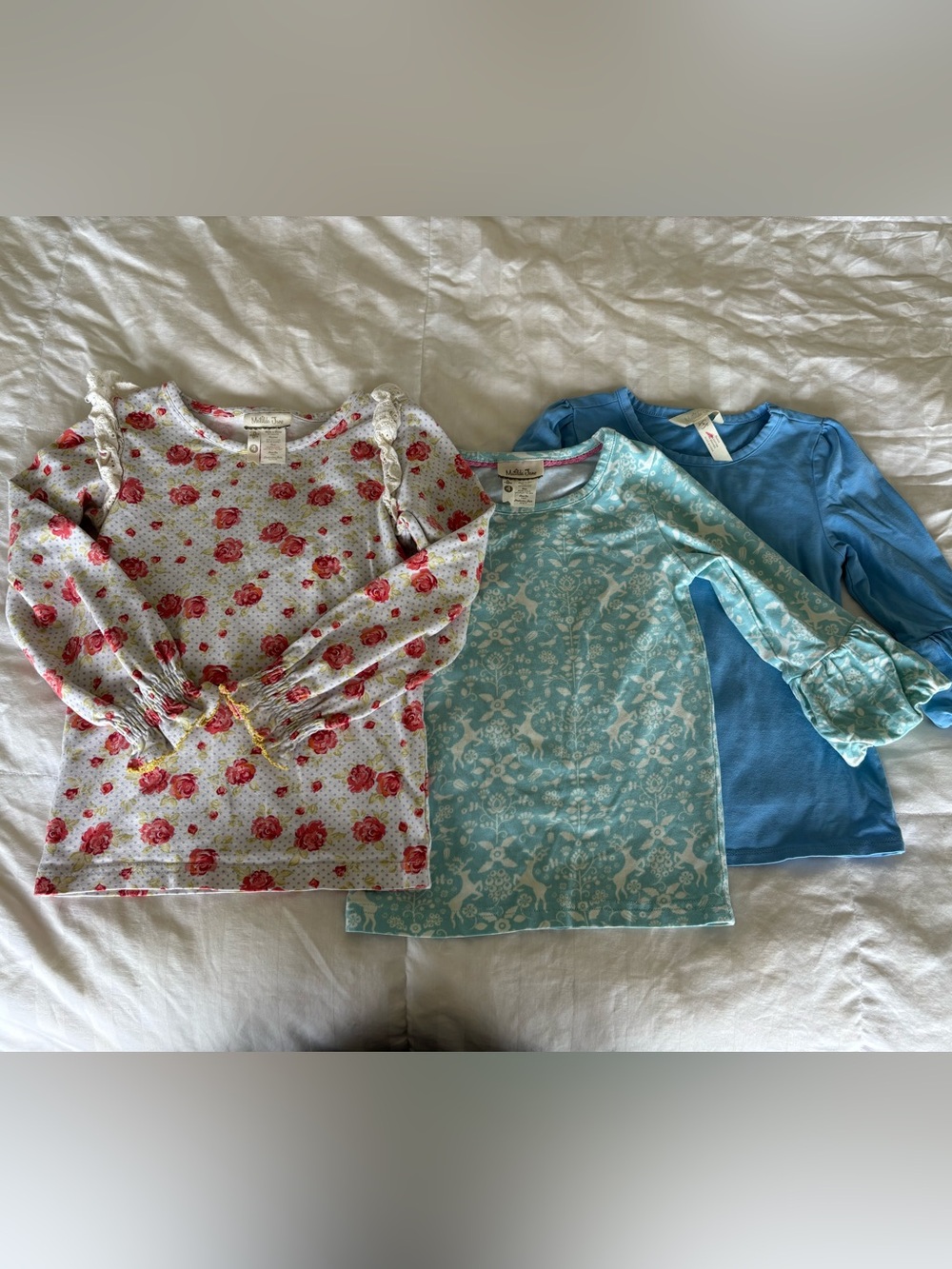 4T Matilda Jane Girls Long Sleeve shirts Tops
Set of 3 Matilda Jane tops